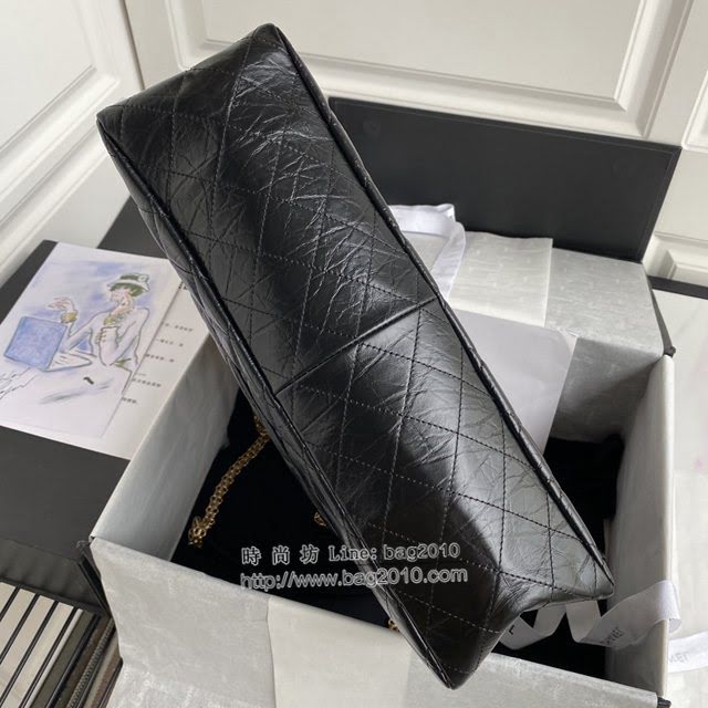 Chanel女包 香奈兒手提肩背大號購物包 Chanel專櫃最新款菱格紋牛皮手提購物袋  djc4335